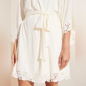 Eberjey Robe XS ivory